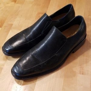 COLE HAAN Nike Air Loafers Dress Shoes Black sz 14